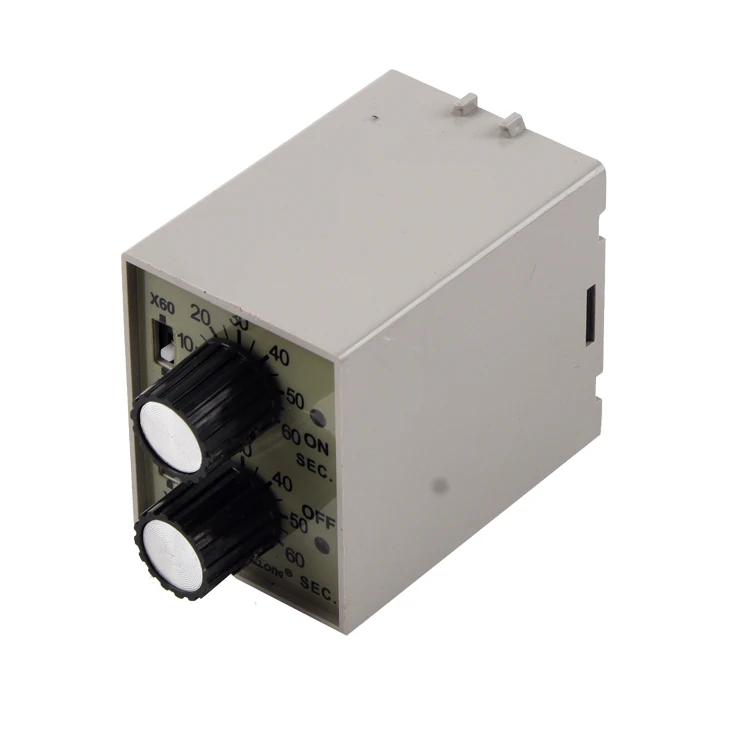 product st3pr electrical time relay counter relays knob timer relay with socket base-5