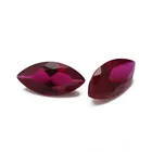 Red Corundum Wholesale Scarlet Violet Red Ruby MQ Marquise Cut Corundum Stone Factory Price