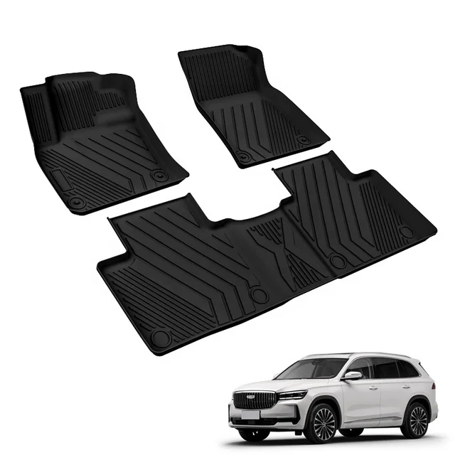 Wholesale Factory New design TPE Car Mat All Weather auto Floor Mats 3D Rubber Car Carpets for Geely Mojiaro 2wd