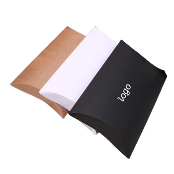 Custom packaging supplierProduct packaging custom boxes cardboard gift candy pillow box in stock