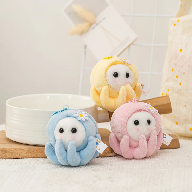 strawberry octopus plush