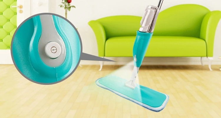 A2354  Free Hand Flat Mist Floor Swob Household Washing Wood Marble Tool Scrape Cleaning Automatic Spray Water Floor Mop