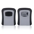Key Key Lock Box Waterproof Combination Lockbox Portable Wall Mounted Hanging Key Safe Lock Box