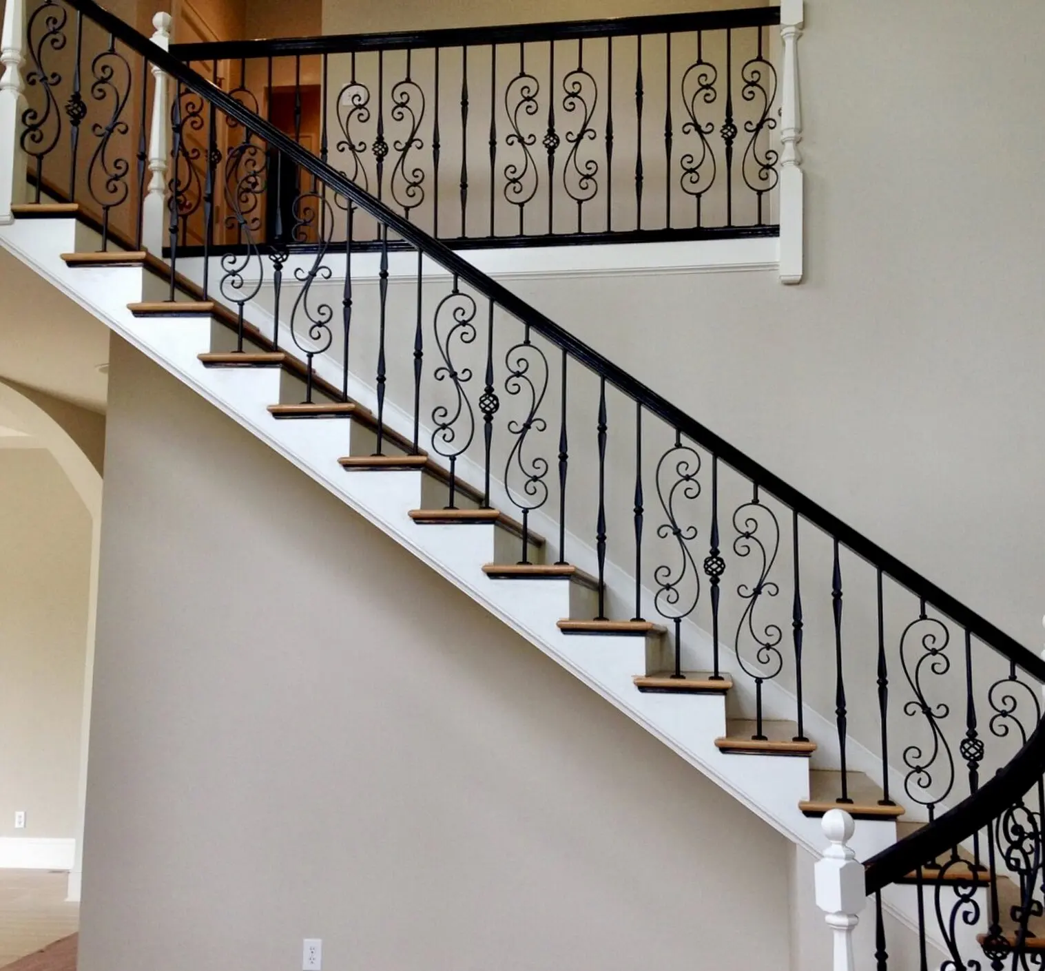 Outdoor Wrought Iron Railings For Indoor Metal Balustrades Design Terrace Glass Railing Stair Designs Buy Outdoor Wrought Iron Railings Indoor Metal Balustrades Design Terrace Glass Railing Stair Designs Product On Alibaba Com