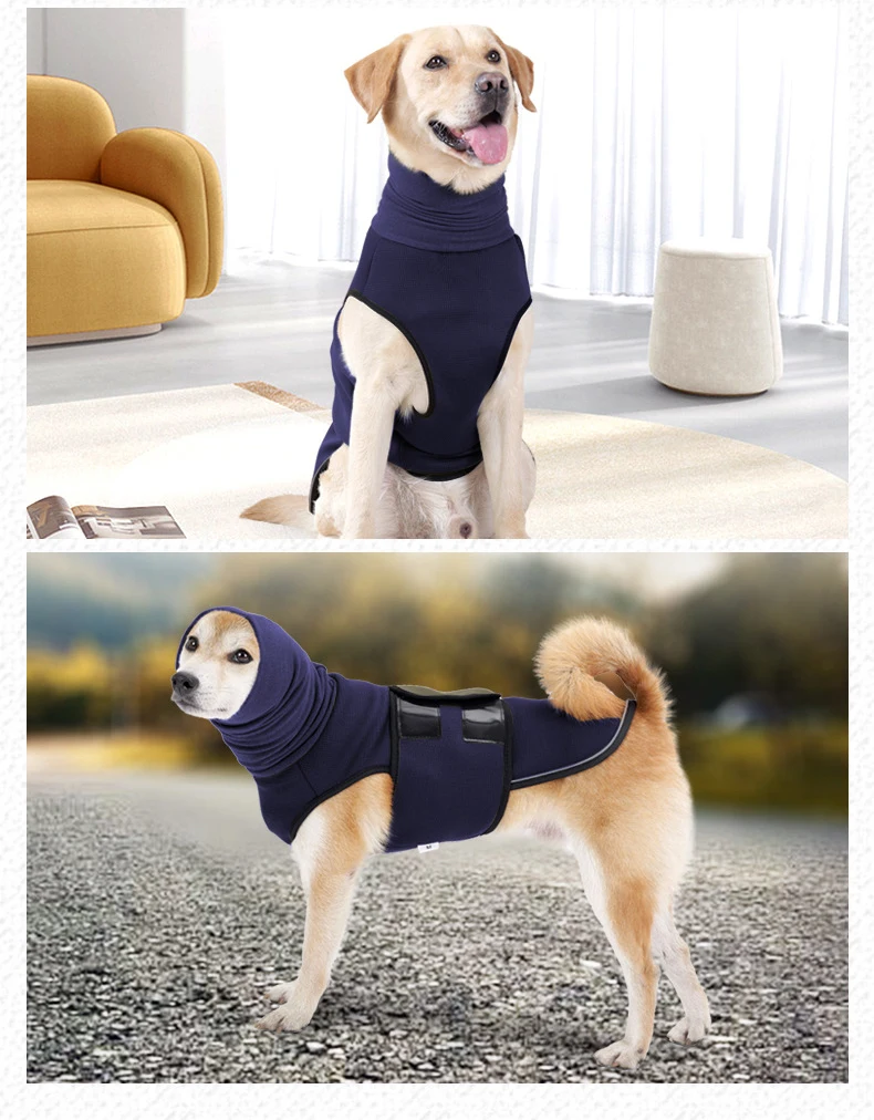 New Multi-functional Pet Emotional comfort Clothing to Prevent Dog Anxiety Thermal Jacket Back Reflective Strip to Prevent Stray supplier