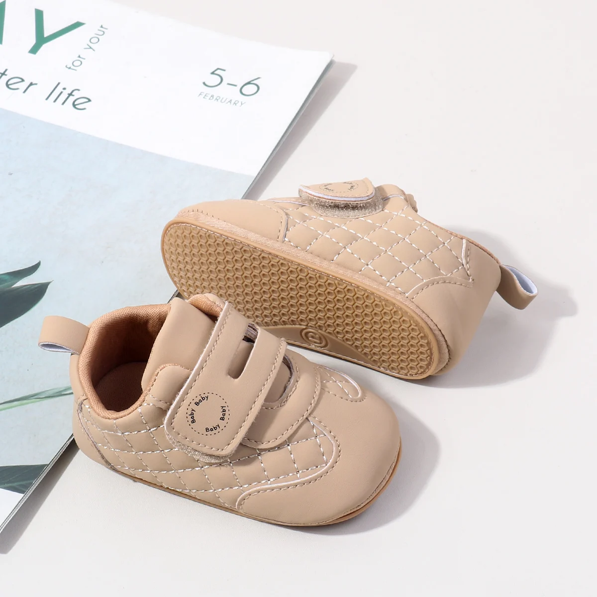 Unisex High Quality 2025 Spring Autumn Style Casual Shoes Anti-Slip Soled Toddler Walking Shoe Boys and Girls manufacture