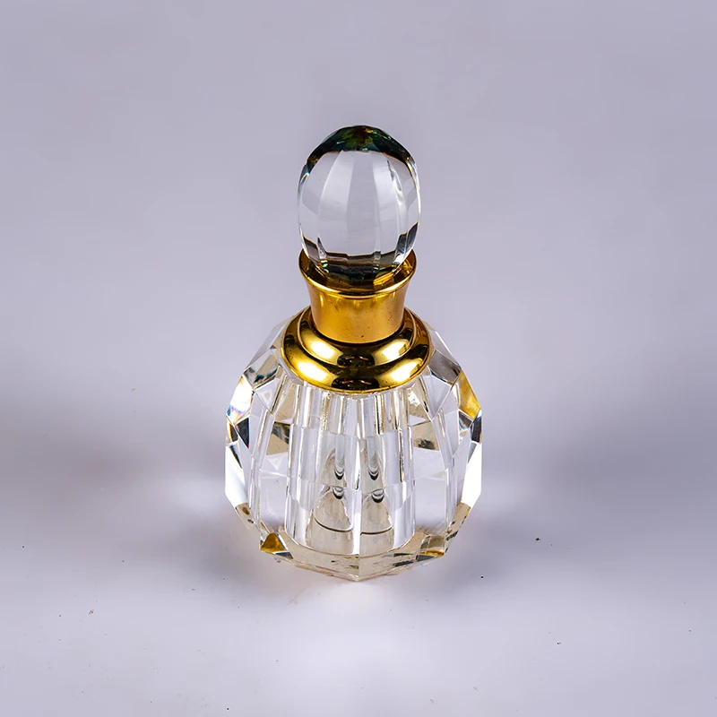 product cheap wholesale customizable 3ml glass empty bottle simple and elegant crystal perfume bottle-4