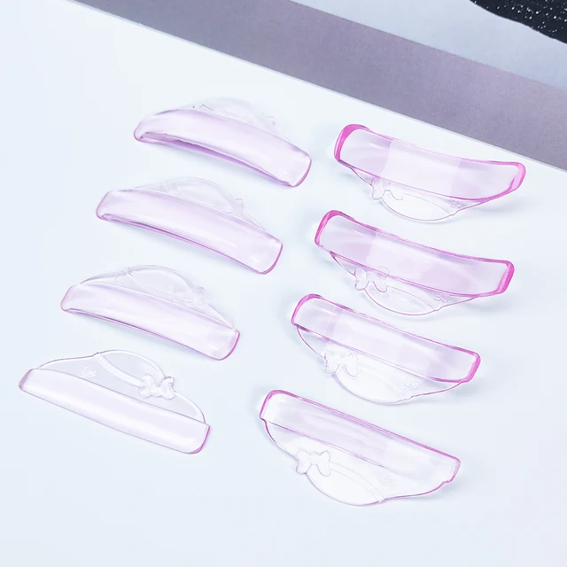 New Design Lash Lift Shields Extreme Curl  Salon Use Self Sticky Lash Lifting Pad Reusable Jelly Lash Lift Rod