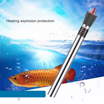 Temperature Adjustment Mini Thermostat Immersion Submersible Safety Aquarium Fish Tank Heater