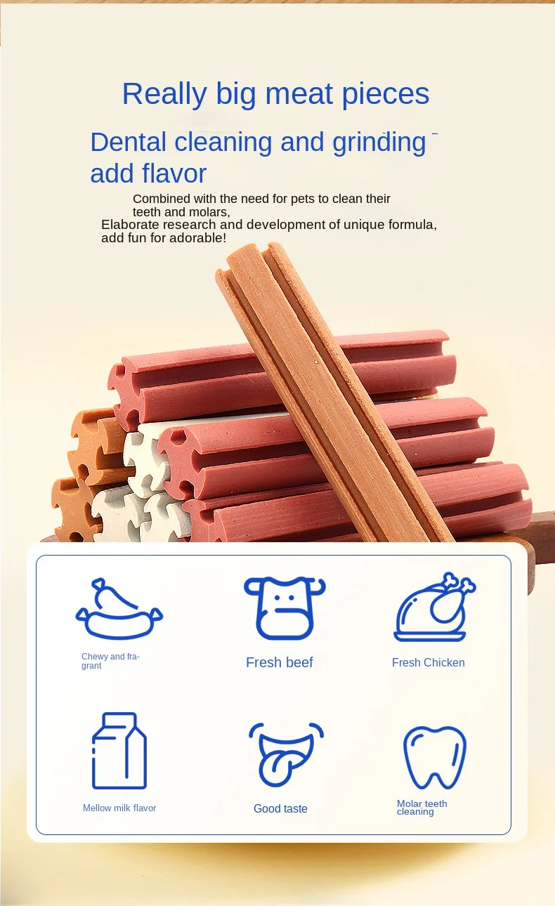 product high protein natural ingredients digestive treats sensitive digestive chicken beef snacks for dogs with clean teeth dog-2