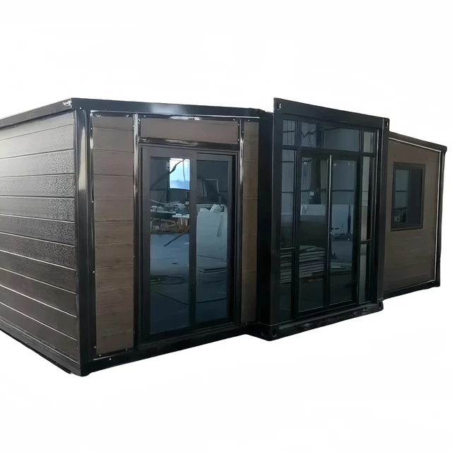 Luxury Ready Made Container Villa Cheap Shipping Cost Prefabricated Expandable Container House for Sale