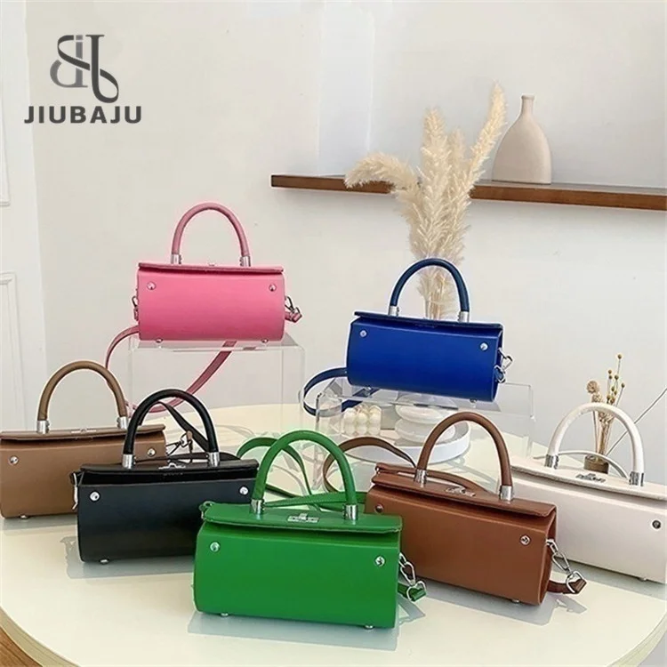 PU Leather Hard Shoulder Crossbody Bags for Women Small Tote Evening Party Box 2023 Lady Short Handle Handbag