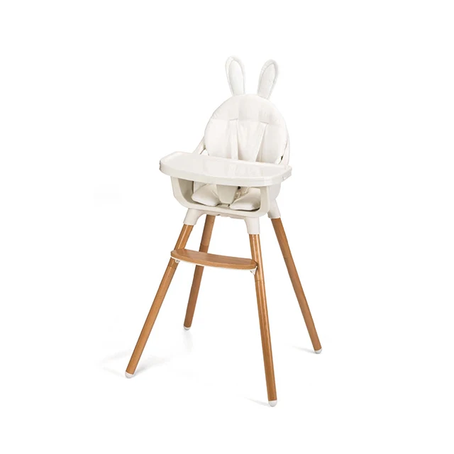 european wooden high chair