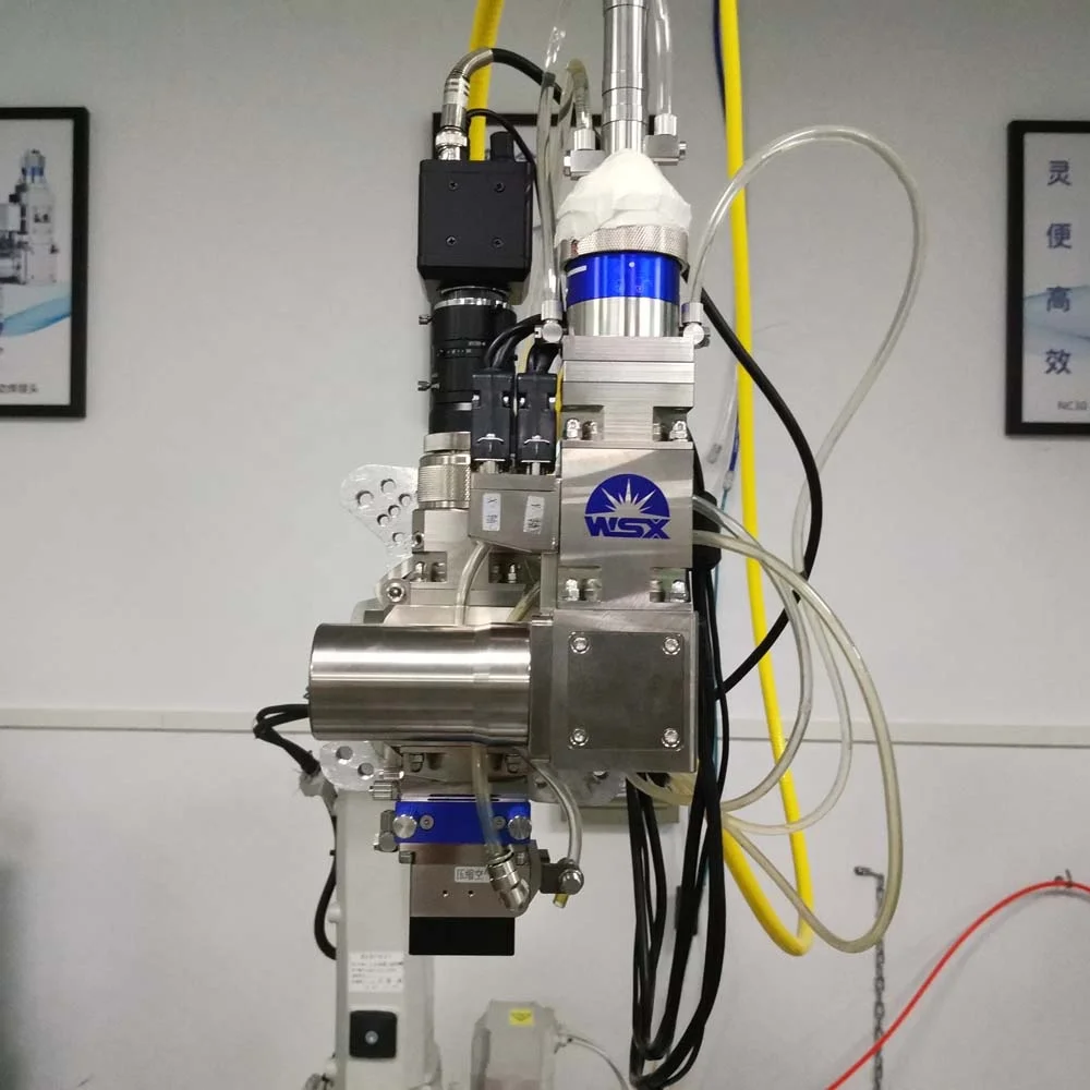 Wsx Nd24 1 5kw Fiber Laser Wobble Welding Head Laser Welding Solutions With Ccd Camera Seam Tracking System Buy Wsx Fiber Laser Welding Head For Laser Welding Machine Laser Welding Steel Machine 1000