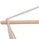 Portable Modern 2 Pillows Swing Hanging Chair Ultralight Folding Camping Hammock Chair With Wooden Bars