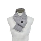 Scarf Newest Heated Shawl Scarf Warm Battery-operated Heating Scarf Fashion Winter Infinity Scarf With Pockets