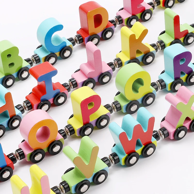 magnetic train letters