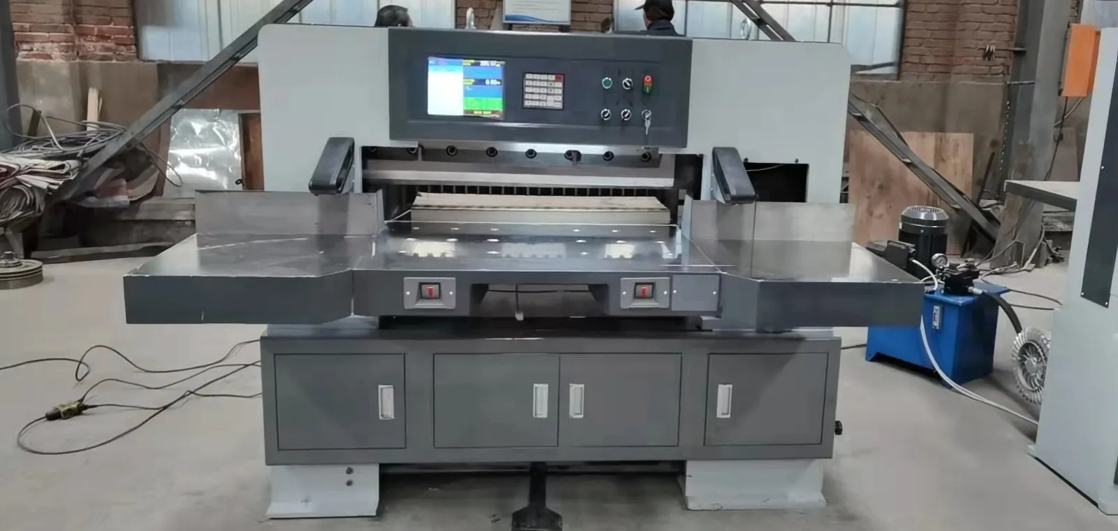 Mm Industrial Digital Guillotine Hydraulic Paper Cutter Machine