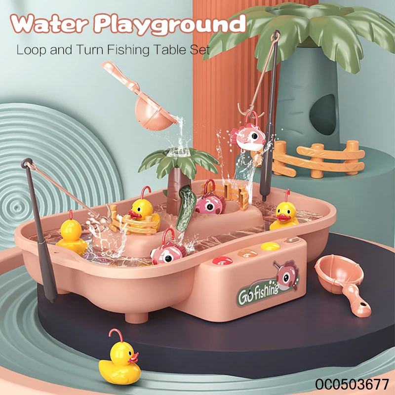 Bath toys baby water fishing table game board electric new 2023 for kids