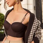 Chain With Hoop Wholesale High Quality Chain Sling Vest Women's Sexy Vest With Steel Hoop Fashion