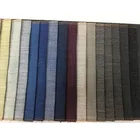 T Striped Hot Selling Fashion T Shirt Yellow And Grey Striped Linen Fabric