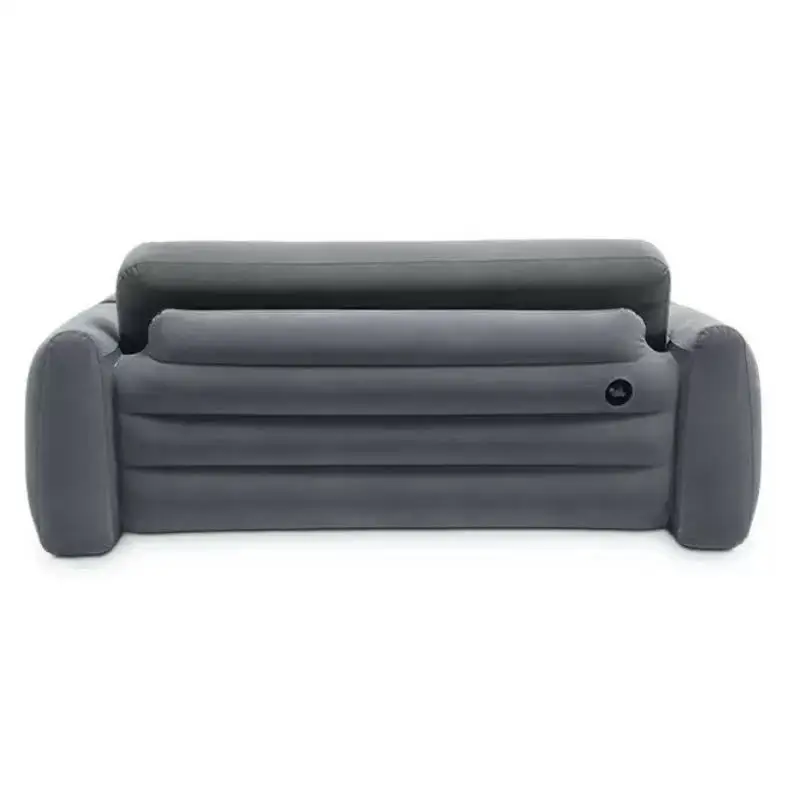 Factory Direct Folding Double Flocked Deluxe Built-In Air Bed Mattresses