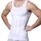Mens Slimming Tanktop Compression Body Shaper Slim Shirt Abs Vest Workout Abdomen Undershirts