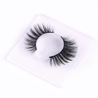 Artificial Mink Artificial Eyelashes Private Label 3 D Fine Delicate Soft Artificial Mink False False Eyelash Eyelash
