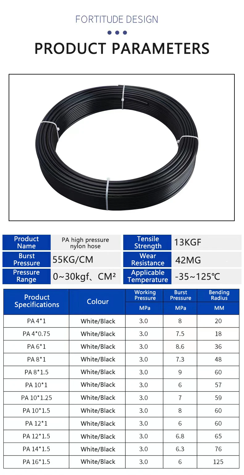 Air Pneumatic Tube Pa12 6 Hose Tube High Pressure Nylon Tube Buy