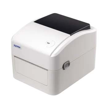 Xprinter 420B USB 108mm Max Width Direct Thermal Barcode Label Printer to Print Shipping Label 100*100 /150mm