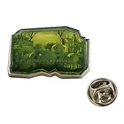 Friends Enamel Metal Kingtop Brand Promotion 4c Soft Enamel Mini Heart Logo Lapel Pin Metal Friends Pins