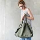 Tote Bag Shop Tote Bag Long Handle Large Custom With Logo Shopping Grocery Shopper Linen Tote Bag