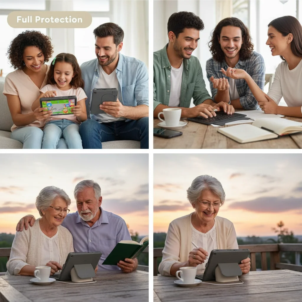 product magnetic keyboard case for google pixel tablet 11 inch adjustable angle detachable portable speaker dock backlight laudtec-10