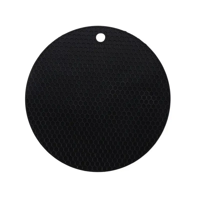 heat resistant Silicone Trivets Mat, Hot Pad Mat Pot Holder Spoon Rests and Jar Gripper Pads