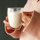 Popular Popular Borosilicate Double Wall Tumbler Glass Juice Espresso Coffee Mug Cup With Handle