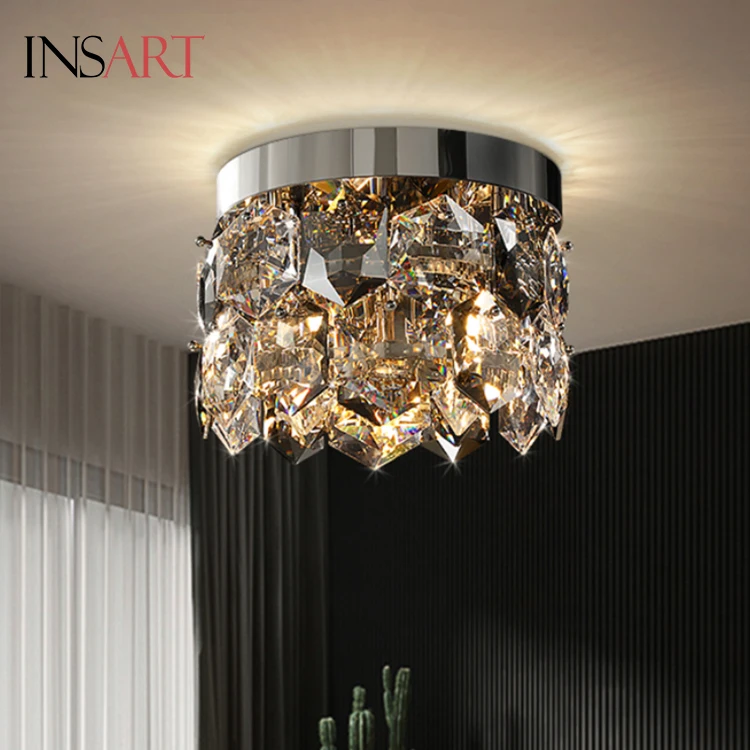 crystal lampshade ceiling