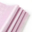 Light Purple Wrinkle Resistant Yarn Count 60*40 Brocade Cotton Damask Shadda African Fabric Bazin
