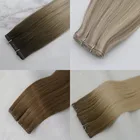 Weft Hair Changshunfa Wholesale Russian Remy Flat Weft Hair Extensions Double Drawn Flat Weft Hair Extensions