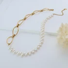 Fashion Pearl 2021 Fashion Simple Baroque Pearl Necklace Beaded Necklace Pearl Necklace