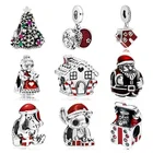 Style Charms Charm New Style Festival Gift Charms 925 Sterling Silver Christmas Charm Jewelry