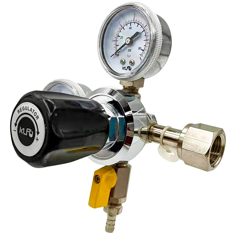 product co2 pressure reducing valve adjustable brass high pressure regulator draft beer brewery co2 primary regulator-5