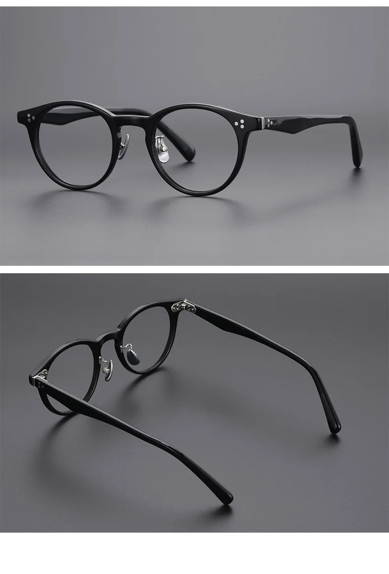 High Quality Unique Man Hand Made Acetate Optical Frame Retro Wholesale