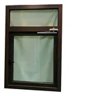 Glass Window Commercial Safety Aluminum Fireproof Heat Insulation Glass Window Fireproof Window