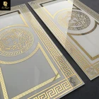 Ceramic Tiles Springle Gold Luxury Ceramic Carpet Floor Latest Bathroom Tiles Walls And Floors Design