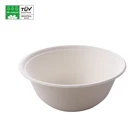 Disposable Bowls 100% Compostable Take Away Sugarcane Disposable Salad Soup Paper Bowl