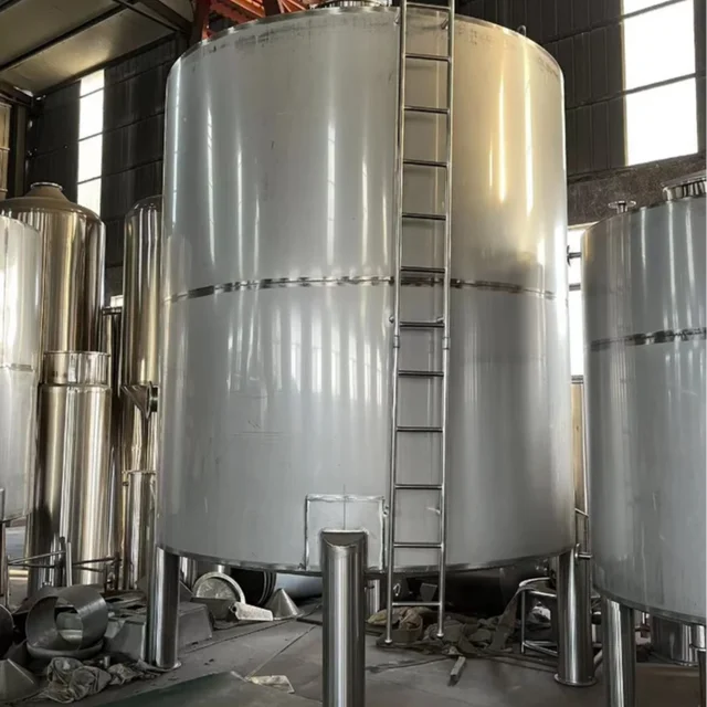 Factory Price High quality 20 cubic cubic food grade stainless steel wine storage tank Capacity can be customized