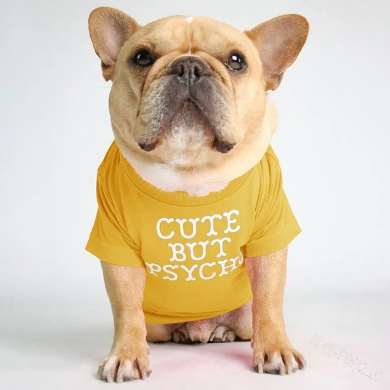Dougez Summer Cute Pet Dog Clothes Thin T-shirt Cotton Dog Clothes Pet Clothes Teddy Wearing Vest details