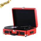 Player Best Sale Oem Usb Modern Gramophone Portable Record Turntable Player