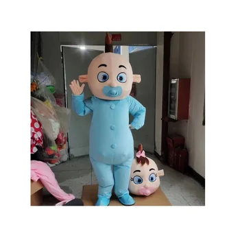 Hot Sale Walking Cosplay Mascot Costume Cartoon Character Coco Jj Baby Melon Fur Jojo Mascot Costume Inflatable For Adult