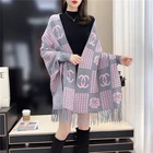 Cashmere Shawl Wholesale Hot Sell Cashmere Soft Scarf Double Side Winter Lady Fashionable Long Thick Warm Shawl